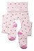 Weri Spezials Baby and Children Tights, Cream, Peas, Size: 9-10 years (134/146)