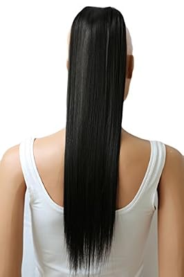 PRETTYSHOP 60cm clip en extensions postiche extension de cheveux lisse résistant à la chaleur variation HC14