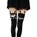 Produktbild spiie Sanwood Damen Socken Cartoon Tier Tattoo Strumpfhose im