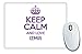 Produktbild Violett Keep Calm und Love Izmir Mauspad TXT 1950