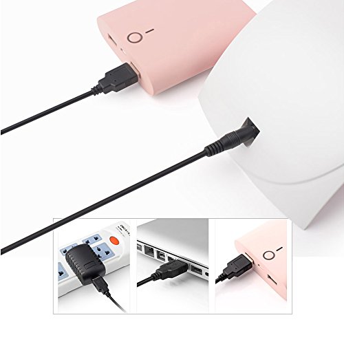 KYG Nagellacktrockner UV-Nagellampe 24W 15 LEDs Lichthärtegerät Infrarot Sensor Lichthärtungsgerät für Shellac, Gelnagellack mit Timer Weiß - 5