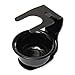 Shaving Stand Set - SODIAL(R) Acrylic Shaving Brush/Razor Stand/Holder and Resin Shaving Bowl/Mug Nice Work (Black)