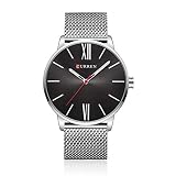 xisnhis schöne Uhren curren8238 Ultra Thin - gürtel männer beobachten wasserdicht Quarz - Uhr