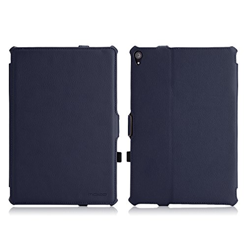 Google Nexus 9 Hülle Case – MoKo Slim Fit PU Leder Tasche Schutzhülle Lederhülle Folio Smart Cover mit Auto Wake/Sleep Funktion für HTC Google Nexus 9 8.9 Zoll Android 5.0 Tablet-PC,MARINEBLAU - 2