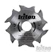 Produktbild Nutenfräser Klinge 100 mm tbjc Ersatz Klinge 6 x eingelötete Ultra langlebiges YG8 Wolframcarbid 3,92 mm Zähne. 3 mm Plattenstärke. Max 18,000rpm. Ø22 mm Bohrung. Ersatz 152 Klinge für die Triton Nutenfräser (tbj001).