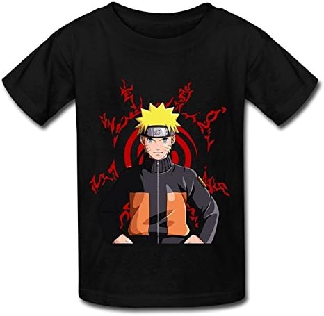 Novelty Uzumaki Naruto Shippuden Kids Boys Girls Youth T Shirts - Medium