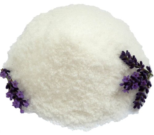 Sauna Salz Lavendel Meersalz mit Jojobaöl, Körperpeeling 400 g - 2