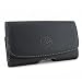 Produktbild Holster für LG X Power Oder XPower, Black Horizontal Leather Small Case