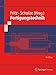 Produktbild Fertigungstechnik (Springer-Lehrbuch)