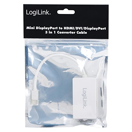 Logilink CV0045 3-in-1 mini-DisplayPort Adapter (HDMI/DVI-DisplayPort) - 2