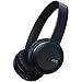 Price comparison product image JVC Foldable Deep Bass On-Ear Bluetooth Wireless Headphones with Dynamic Bass Boost - Black