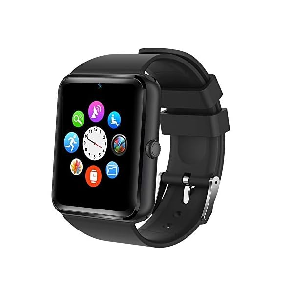 Smartwatch,Willful Smart Watch Sport Uhr Smart Uhr Fitness Tracker mit Schrittzähler Schlafanalyse 1.54 Zoll Touchscreen,Kamera,SMS Facebook Vibration Kompatible Android Handy für Herren Damen