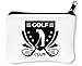 Produktbild Sport Badge Golf Reißverschluss-Geldbörse Brieftasche Geldbörse