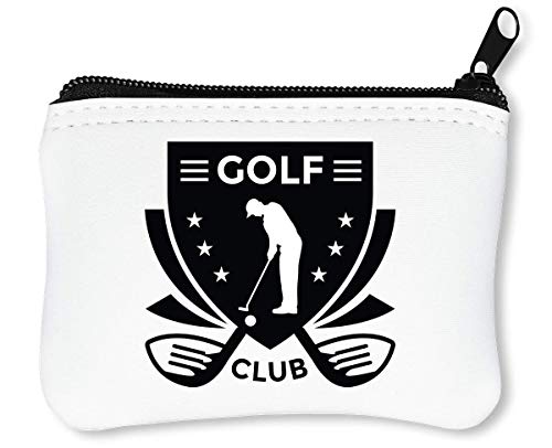Preisvergleich Produktbild Sport Badge Golf Reißverschluss-Geldbörse Brieftasche Geldbörse
