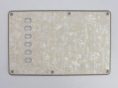 Left Handed Tremolo Back Plates for YAMAHA Pacifica 112 in 6 colours (AGED PEARL)