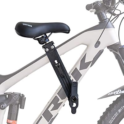 SHOTGUN Siège de vélo tout-terrain pour enfants | Sièges de vélo montés à l'avant pour enfants de 2-5 ans (jusqu'à 21,7 kilos) | Compatible avec tous les VTT adultes | Montage facile