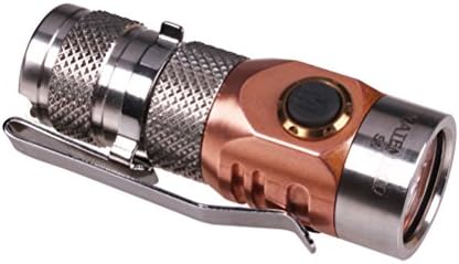 Portable Sleeve Torch with Hammer Head - Light Artillery Flashlight 350 Lumens and Rechargable 18650 Battery (Stainless Steel)