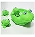 Produktbild kelaina Funny Baby Gummi Floating Frosch Glitschige Familie Badespielzeug