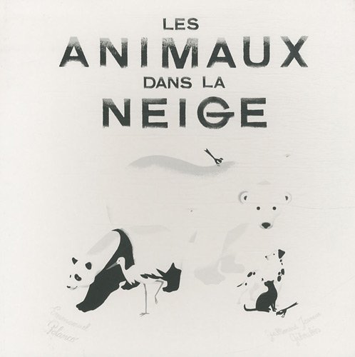 Les  animaux dans la neige