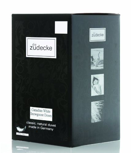 Surrey Down Luxury Superior Quality 100% Canadian White Snow Goose Down Duvet / Quilt, 6 Tog - King Size