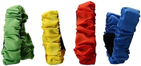 kimberleystore 4pcs Creative Funny Elastic Tie Rope for 3-Legged Race Game