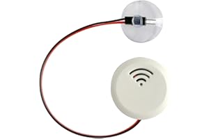 PHILSP - Allarme livello del serbatoio, con sensore di perdite d'acqua e sensore di perdita di acqua, di sicurezza per acquario, allarmi domestici