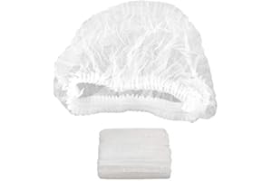BAY MEDICAL Charlottes de Protection Jetables Taille Unique Vendues par Lot de 1000 pièces