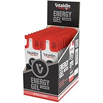VITALDIN SPORT Hydro Energy Gel Caffeine – 24 Geles x 55 ml – Gel Energético Hydro Cola con 60 mg de Cafeína & Vitamina B6 – Energía rápida y sostenida en Running