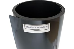 Bamboogrowers qualità Premium barriera rizoma limitatore radice 2 mm Spessore 70 cm Altezza Lunghezza 20 Metri