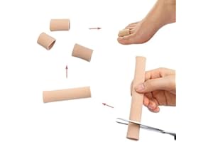 Mofun® 2X Gel Toe Tube Bandage Sore Finger Cushion Corns Calluses Bunion Blister Pain Cuts Protectors Softens Relief (15cm/5.9in)