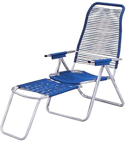 Poltrona Giardino Tessuto Olefine Sdraio Da Esterno Fiam Fiesta Soft - Telaio Acciaio Antracite, Tessuto Olefine Bianco Beige, Reclinabile A 3 Posizioni, Cuscino Sfoderabile Sdraio Fiam