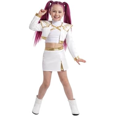 Ekukeon Disfraz K-Pop De Cantante – Chaqueta, Chaleco Y Pantalones Cortos – Traje De Escenario Para Cosplay Y Halloween (Talla 150)