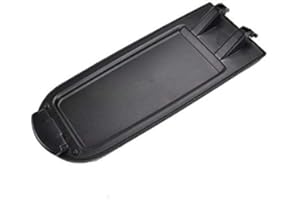 HXYIYG Reposabrazos Coche 1 UNID CENTRO DE AUTRO DE CUCHO BLACK ARMADA CUBRIR CUBRIR LASTICA CLIENTO DE LA TAPA ASIENTO PARA EL SEAT IBIZA 6J 2009-2016 TOLEDO CUBIERTA DE ARMANTES Apoyabrazos Coche
