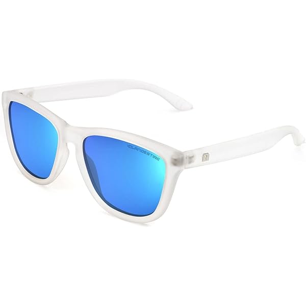 Clandestine Model Crystal Light Blue N - Nylon HD zonnebril voor heren en dames