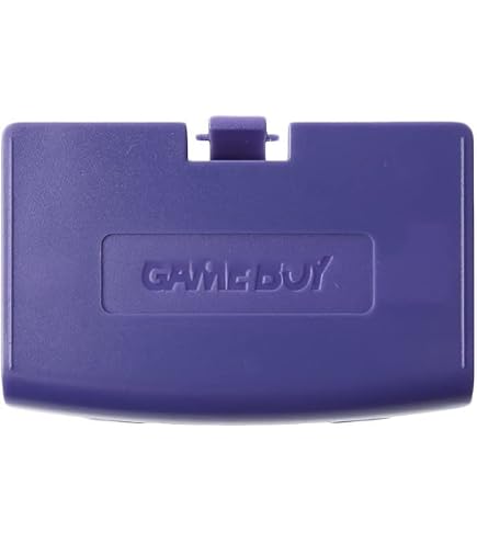 Clear Purple Glacier Battery Cover Door Replacement For Game Boy Advance GBA - Culsam Brand
