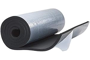 Original Armaflex ACE selbstklebend Dämmmatten 6mm Dämmung Isolierung Kautschuk (19mm x 50cm x 100cm)