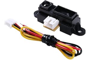 pzsmocn IR Distance Sensor For Arduino 4" - 32"(10-80cm)/Sharp Distance Sensors GP2Y0A21??3-Pin JST Connector