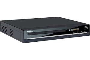 Denver DVH-7787 UK Version - Compact DVD Player, Multi Region/All Region, Full HD 1080p Upscaling, HDMI, Scart & Composite Video Connections, USB Port & Remote