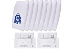 SHIXINYUG GN Vacuum Bag for Miele 3D Efficiency GN Hoover Vacuum Bags Replacement of Miele GN Vacuum Bags,Compact Miele Series C3 C2 C1 9917710 S700 S500 S4000 and S6000 Vacuums Cleaners (GN 8P)