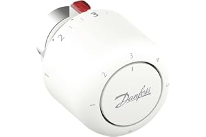 Danfoss Aero Ravl, termostatisk kylarventil med gasfylld termostatbälg och inbyggd sensor