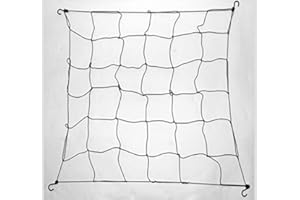 Gardeners Corner GreenBox STRETCH Scrog Net 2.4m x 1.2m For Plant Support - Includes Hooks