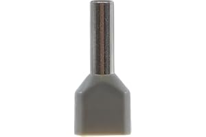 SeKi 14223 tuleje do końcówek żył podwójnych 2 x 4,0 mm², szare, 100 szt. Zwillings tulejka do żyłek, 4,0 mm²