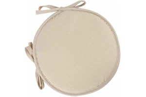 HIKAKA Coussins De Chaise De Jardin Ronds De Siège Tabouret De Bistro Patio Maison,Coussins Intérieur/Extérieur Colorés De Maison De Jardin Diamètre 30 cm/38 cm,Housse De Coussin De Meubles De Patio
