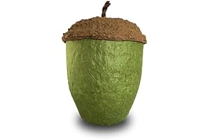 AESTHETIC URNS Biodegradable Ashes Urn Cremation Urn for Ashes Adults Large Eco Urn Bio Memorial Acorn