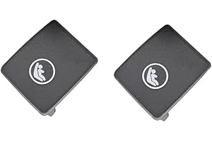 Speesy 2X Gancio per Posteriore Auto Copertura ISOFIX per Bambini per V90 XC40 XC60 S60 S90 Nero