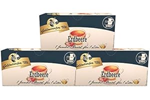 GOLDMÄNNCHEN TEE Goldm?nnchen-Tee Jumbo Erdbeer-Sahne, 3er Pack