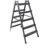 &Ccedil;ift Taraflı Dayanıklı 5+5 Metal Basamaklı Merdiven
