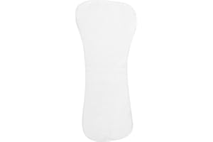 ZERODIS Couche-culotte en Tissu pour Adultes, Couche-culotte Lavable Réutilisable à 4 Couches avec Inserts Absorbants Doux pour Personnes âgées Souffrant D'incontinence(blanc)