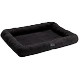 Hunter 60779 Hundebett Cozy, Größe 90 x 60 x 10 cm, schwarz