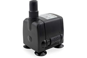 FMAS Automatización Bomba de agua 5W a 220V 100-350 L/h Negro Submersible Plástico